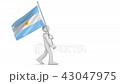 Flag of Argentina, National Flag 43047975