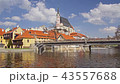 Panoramic time-lapse of Krumlov town in Czech Repu 43557688