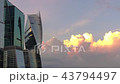 Moscow City Skyscrapers on Sunset 43794497
