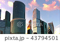 Moscow City Skyscrapers TimeLapse 43794501