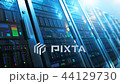 Server room interior in datacenter Server room interior in datacenter 44129730