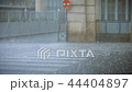 Extreme weather hail rain storm on the streets of Paris 44404897