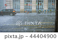 Extreme weather hail rain storm on the streets of Paris hail beats bicycles 44404900