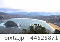 サンセバスチャン海岸の空撮全景 44525871