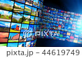 Streaming media technology and multimedia concept Streaming media technology and multimedia concept 44619749