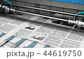 Printing newspapers in typography Printing newspapers in typography 44619750