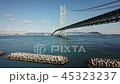 明石海峡大橋 ドローン空撮 明石海峡大橋 ドローン空撮 45323237