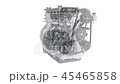 Engine car semitransparent. seamless loop. 3d rend 45465858