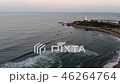 犬吠埼灯台と海の風景　ドローン空撮 46264764
