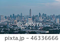 Time lapse aerial view of modern office buildings 46336666