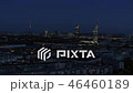 drone aerial vienna city night scene 46460189