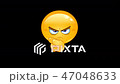 Animation of an emoticon pointing to his eyes with 47048633
