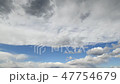 青空　タイムラプス 47754679