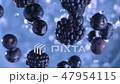 Blackberries and Blueberries. Slow motion. 47954115