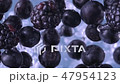 Blackberries and Blueberries. Slow motion. 47954123