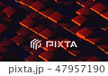 Box background smooth animation. Boxes geometry. 3D animation cubes. Abstract backdrop loop. 47957190