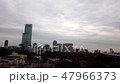 あべのハルカスから天守閣の昼間タイムラプス 47966373