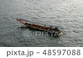 Long tailed Boat in Chao Praya River in Bangkok 48597088