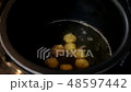 Cheese balls. Potato balls. Puffs snack. Fast food. Potato croquettes. Crisp 48597442