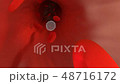 白細胞流經血管和紅細胞 48716172