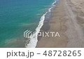 Kochi prefecture central waveside drone aerial shoot up and down 48728265