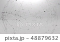 grey background with plexus and soft edges 48879632