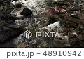 Valley overlooking the surface of the sky Drone aerial photographs Move backward 48910942
