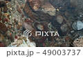 Valley Overlooking the surface of the water Looking down Drone Aerial photograph 49003737