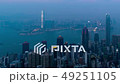 Time lapse day to night Hong Kong skyline 49251105