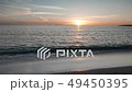 Sunset and Rolling Waves. FullHD 49450395