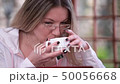 Woman teaches online 50056668