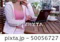 Woman talks online 50056727