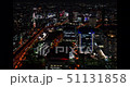 Yokohama night view overhead view 4K (interval shooting) fix 51131858