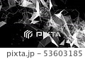 particles are moving slowly against a background. abstract animation. 3d rendering 53603185