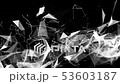 particles are moving slowly against a background. abstract animation. 3d rendering 53603187