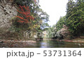 Landscape of Nakase boardwalk in Yoro Valley in autumn 53731364