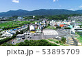 Shiga Prefecture Yusu city Drone aerial view 3 53895709