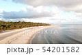 Flying over the beach on the Swahili coast 54201582