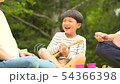 Families enjoying picnics 54366398