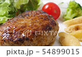 ハンバーグ　スライダー撮影 54899015