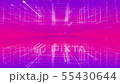 Abstract line cube digital image Abstract line cube digital image 55430644