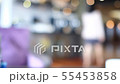 Blurred background of cafe restaurant 55453858