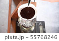 Hand drip coffee extraction 55768246
