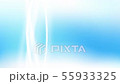 Abstract vertical sine waves loop on blue 55933325