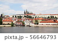 View of Prague lesser town over Vltava river 56646793