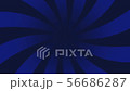 Blue and black sunburst radial background pattern  56686287