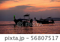 Twilight at ao nang beach ,Krabi Thailand. 56807517