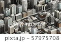 3D dimension Smart city, Building concept. 4K size movie. 57975708