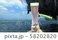 Boat heading to Poda island Krabi Thailand 58202820