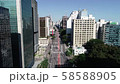 Avenida Paulista in Sao Paulo city, Brazil 58588905